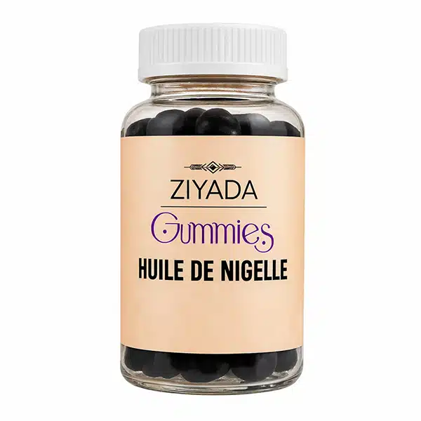 Gummies Huile de Nigelle 60 Gummies – Goût Cerise