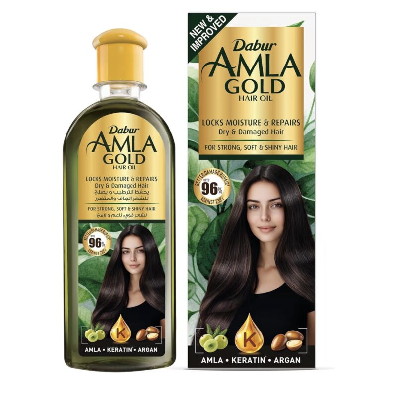✨ Huile Capillaire Dabur Amla Gold – Nouvelle Formule – 200 ml
