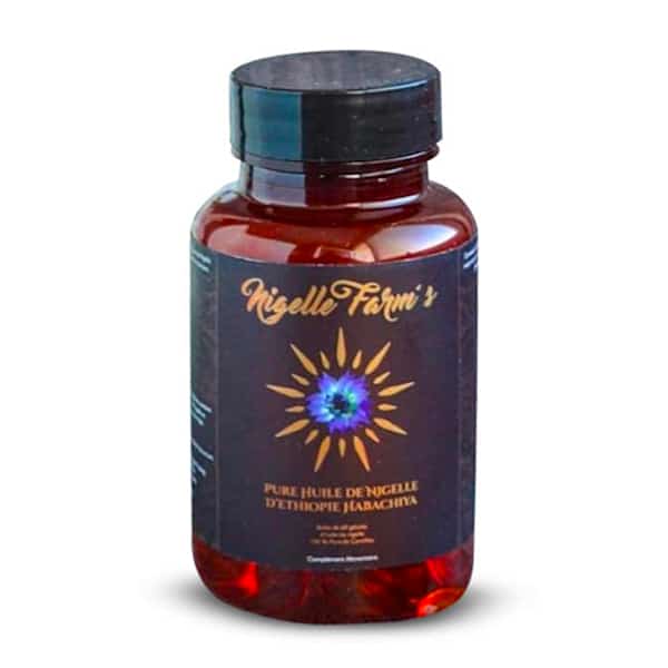 Capsules Huile de Nigelle d’Éthiopie Habachiya – Nigella Sativa Naturelle